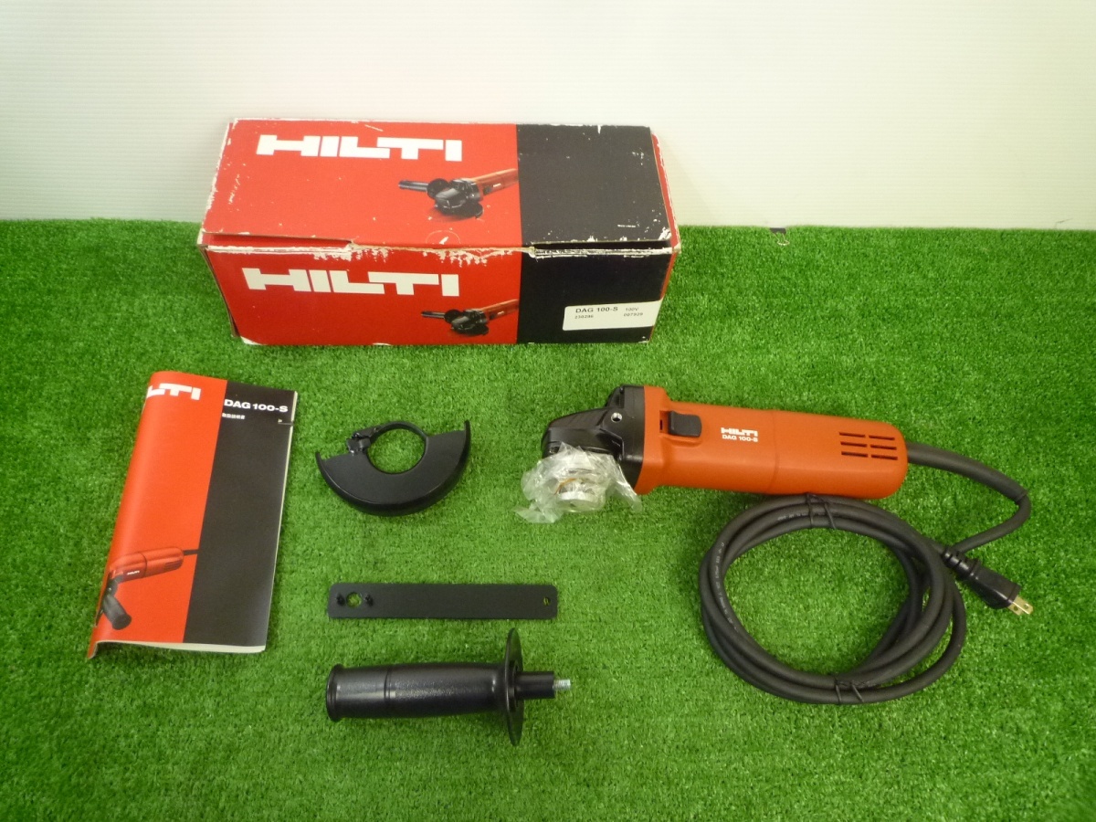 未使用品【ヒルティ / HILTI】 DAG100-S ディスクグラインダ 100V拍卖