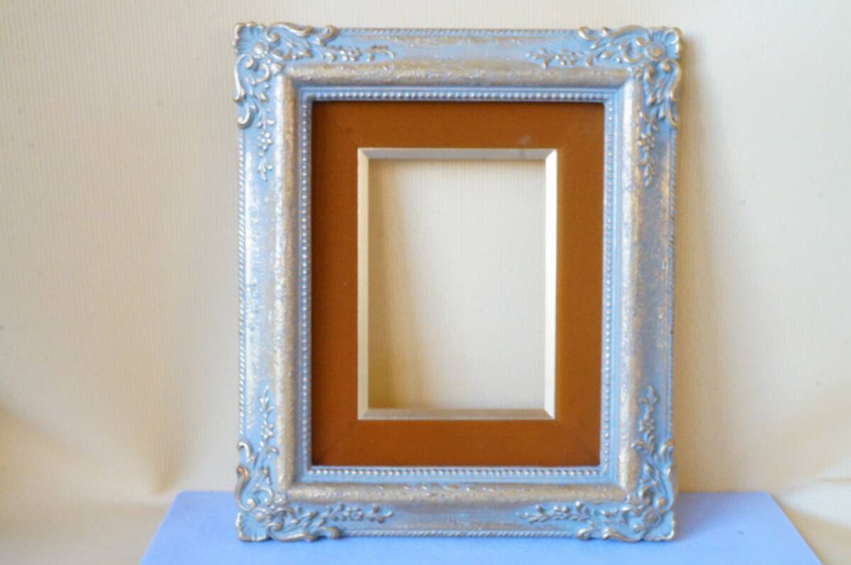 希少!20年前の蔵出し未使用在庫!額縁 油絵/油彩 額縁 ゴールド 金 アンティーク木製額縁③拍卖