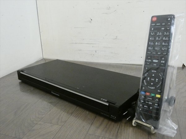 1TB☆13年☆パナソニック/DIGA☆HDD/BDレコーダー☆DMR-BWT660☆リモコン付☆2番組同時録画☆3D対応機 管CX36496拍卖