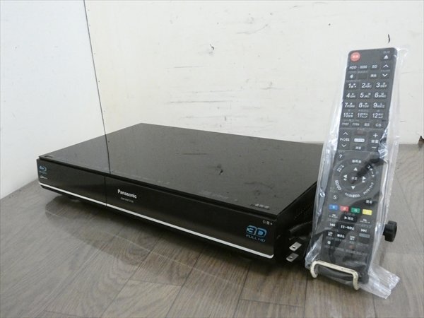 2TB☆10年☆パナソニック/DIGA☆HDD/BDレコーダー☆DMR-BWT3100☆2番組同時録画☆3D対応機 管CX36611拍卖