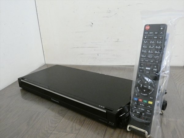 1TB☆14年☆パナソニック/DIGA☆HDD/BDレコーダー☆DMR-BWT660☆リモコン付☆2番組同時録画☆3D対応機 管CX36508拍卖