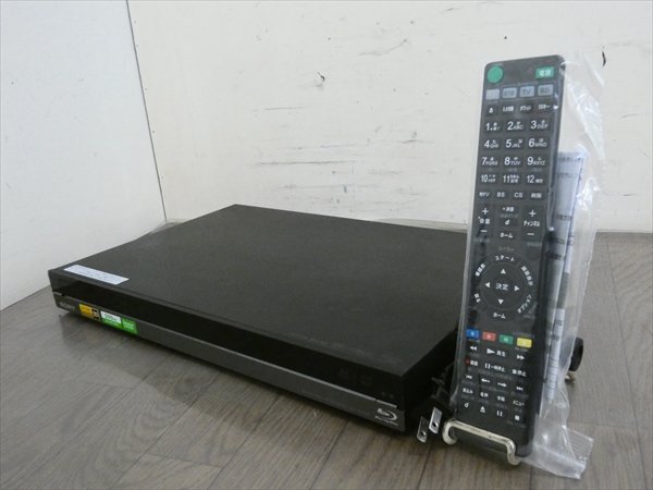 500GB☆11年☆ソニー/SONY☆HDD/BDレコーダー☆BDZ-AT750W☆リモコン付☆2番組同時録画☆3D対応機 管CX36779拍卖
