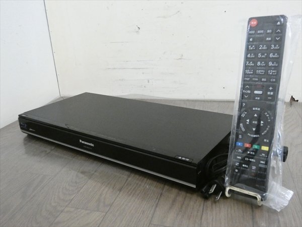 500GB☆11年☆パナソニック/DIGA☆HDD/BDレコーダー☆DMR-BWT510☆リモコン付☆2番組同時録画☆3D対応機 管CX36751拍卖