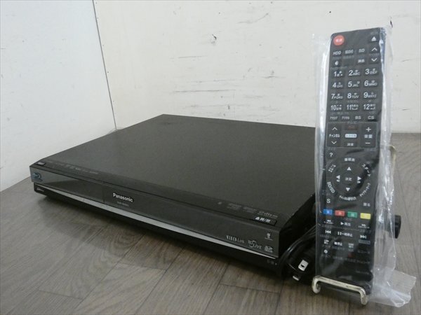500GB☆パナソニック/DIGA☆HDD/BDレコーダー☆DMR-BW830☆リモコン付☆2番組同時録画 管CX36766拍卖