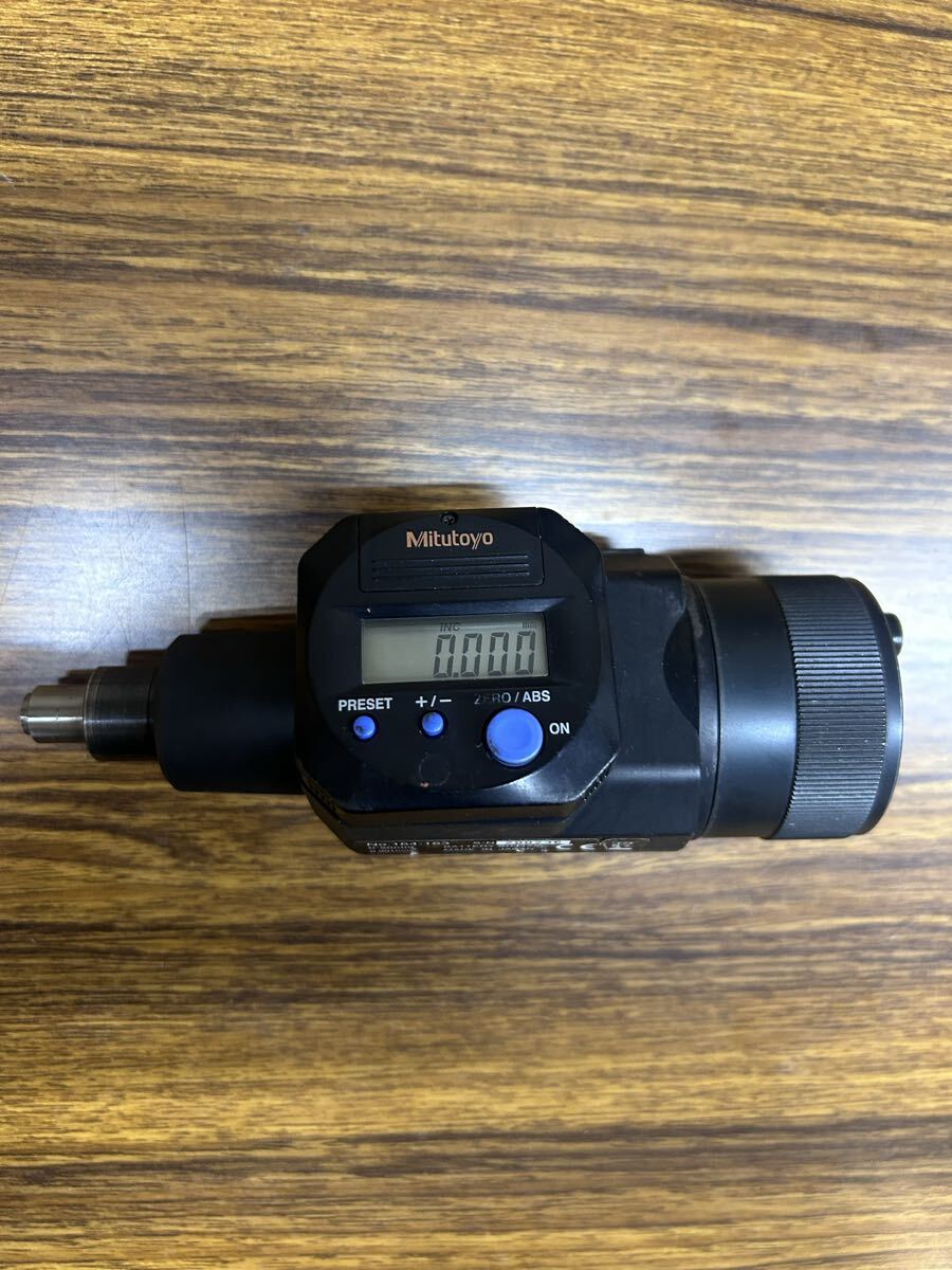 ミツトヨ デジタルマイクロメーターヘッド 164-163 中古 作動確認済拍卖