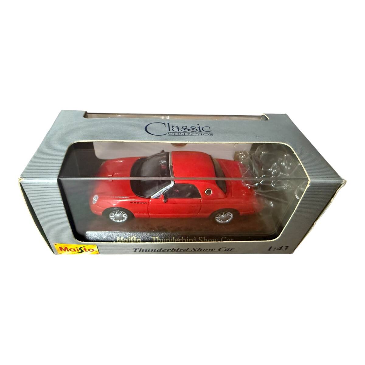 S7-9-166 Maisto マイスト製 1:43 スケール フォード・サンダーバード コレクターアイテム ミニカー拍卖