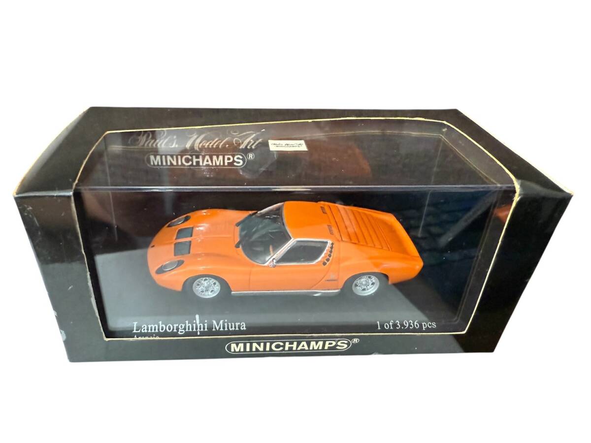 ●S7-10-173 ミニチャンプス ランボルギーニ・ミウラ 1/43スケール 限定品 ミニカー拍卖