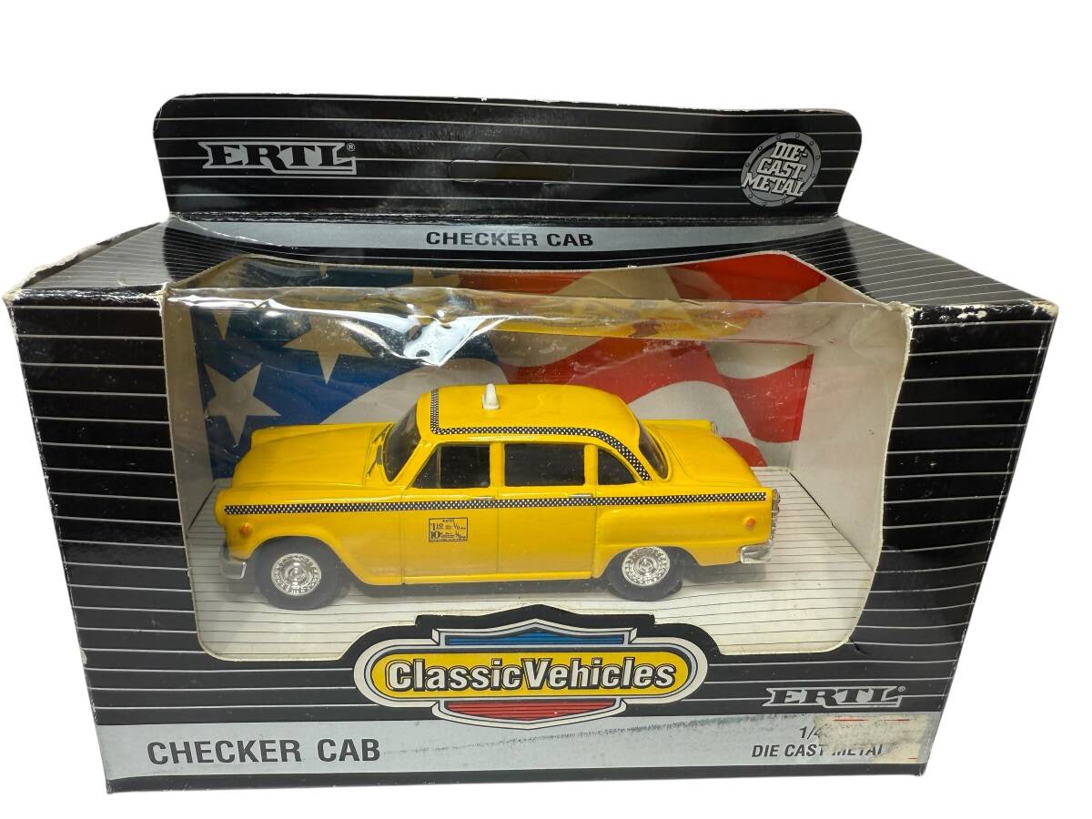 ●S7-10-296 ERTL社製『チェッカーキャップ』Classic Vehicles 1/43スケール ミニカー 長期保管品拍卖