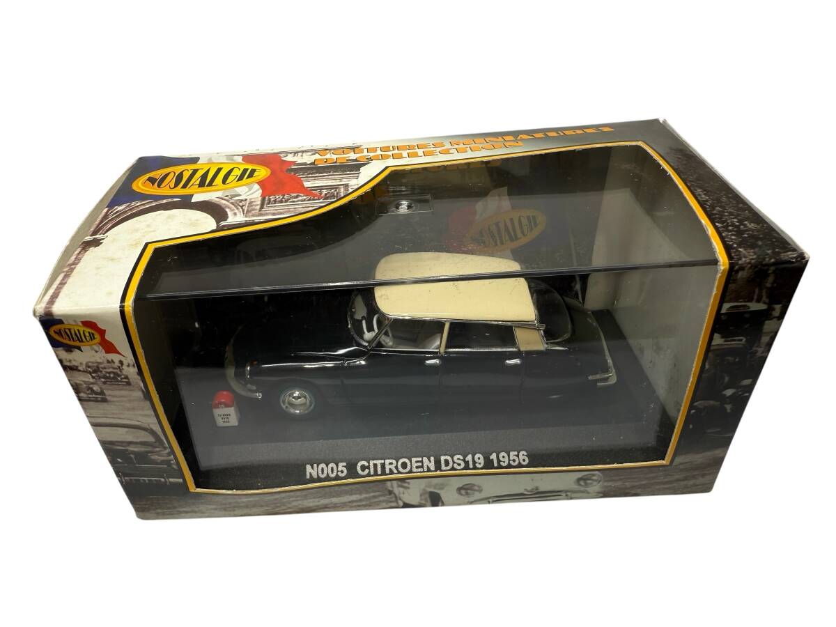 ●S-7-10-330 NOSTALGIE N005 CITROEN DS19 1956 シトロエン DS19 1/43スケール ミニカー 保管品拍卖