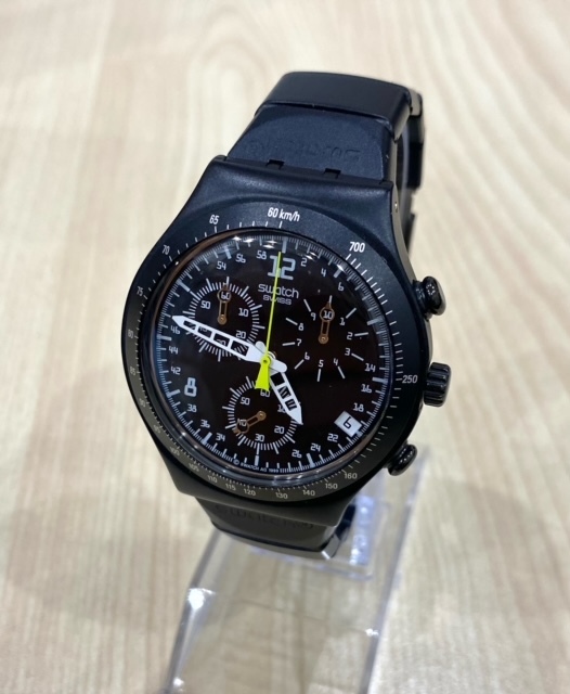 FS7-9-64 電池交換済 稼動品 swatch スウォッチ AG1999 IRONY アイロニー ALUMINIUM アルミニウム WATER RESISTANT QZ クォーツ 腕時計拍卖