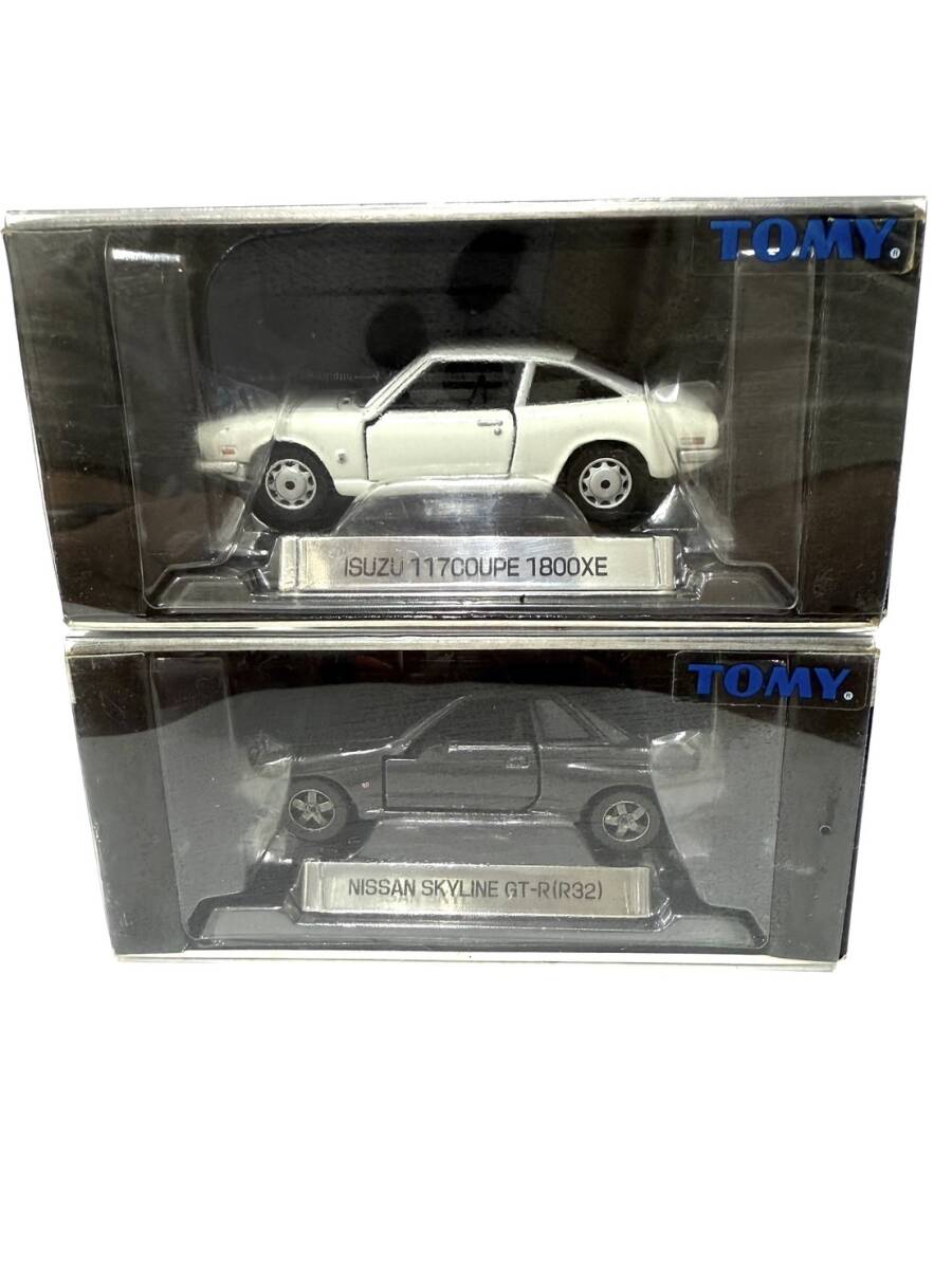 ●S7-10-220 TOMY トミカリミテッド NO.13(スカイライン GT-R) NO.14(イスズ 117クーペ 1800XE) 2台 おまとめ 1/60 ミニカー拍卖