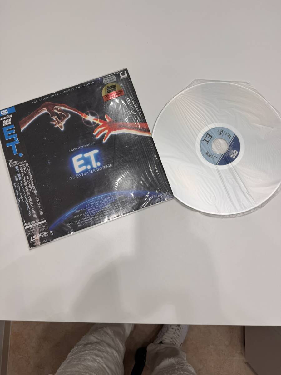 ●N7-9-38 ☆ 帯付 E.T. スティーブン・スピルバーグ SF レーザーディスク 中古保管品 LD レーザーディスク 日本語字幕拍卖