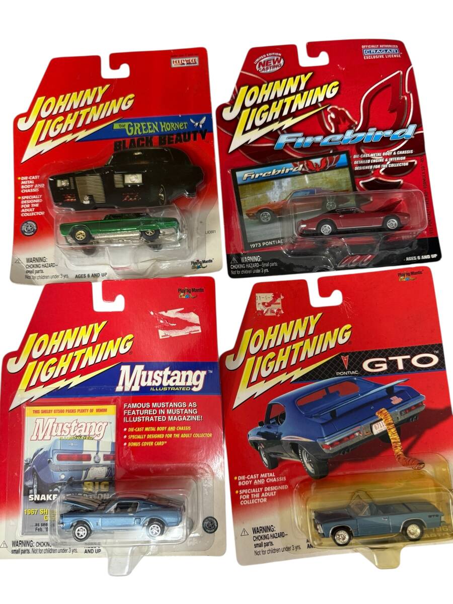 ●7-10-376 ジョニーライトニング『ブラックビュティ』『1965 ポンティアック GTO』『1967 シェルビーGT500』『1973 ポンティアック拍卖