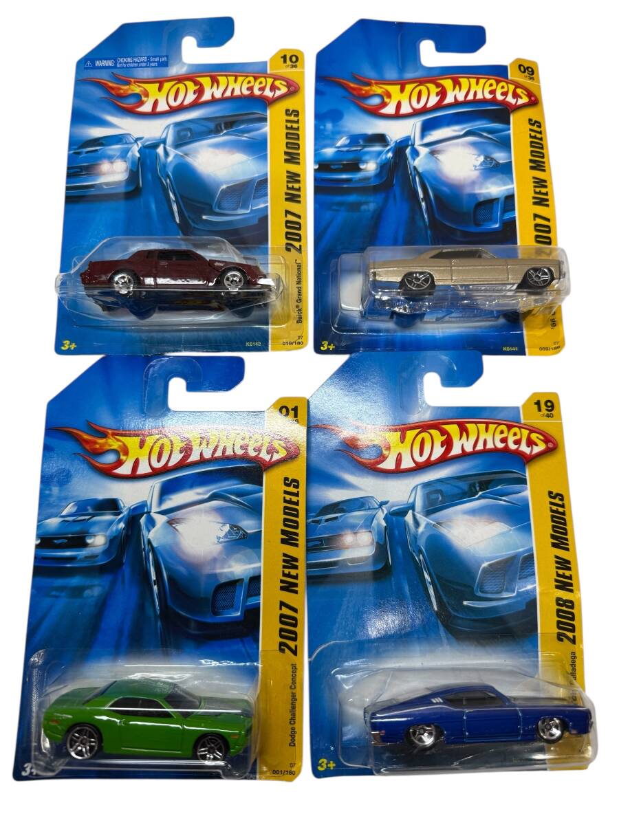●S7-10-410 ホットウィール 2007年 2008年 ニューモデル 4台 おまとめ 未開封拍卖