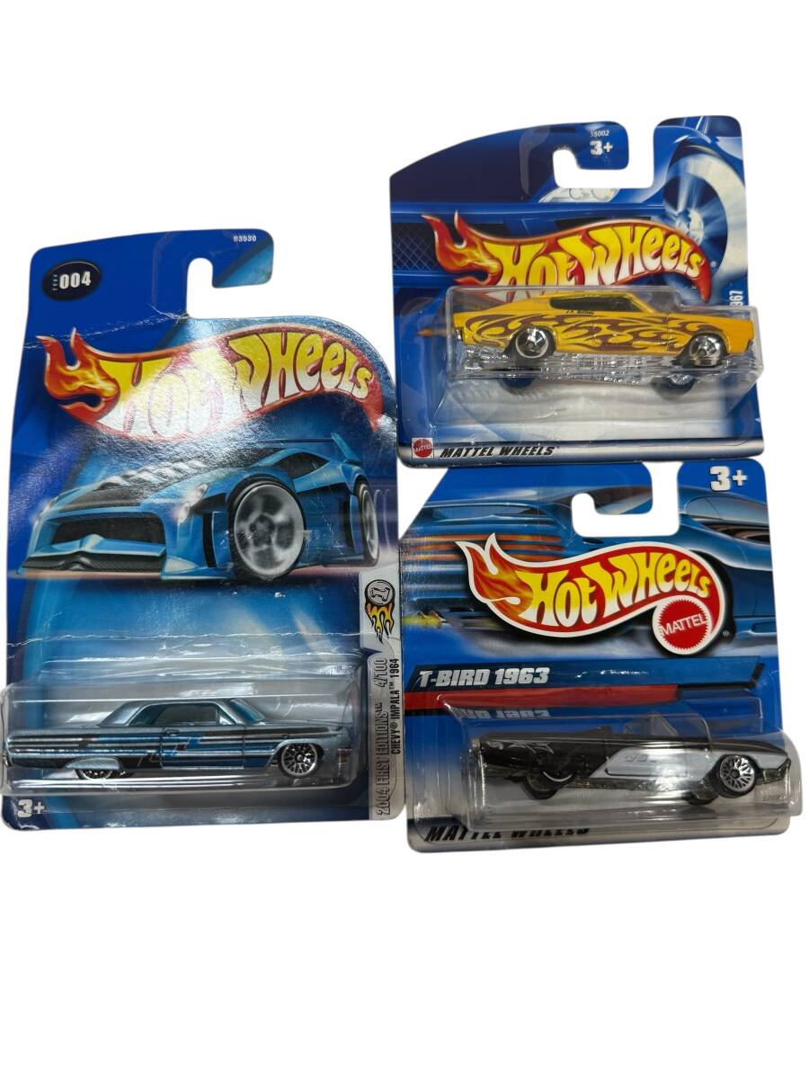 ●S7-10-416 ホットウィール ファーストエディションシリーズ MATEEL WHEELS ミニカー 3台 おまとめ 未開封拍卖