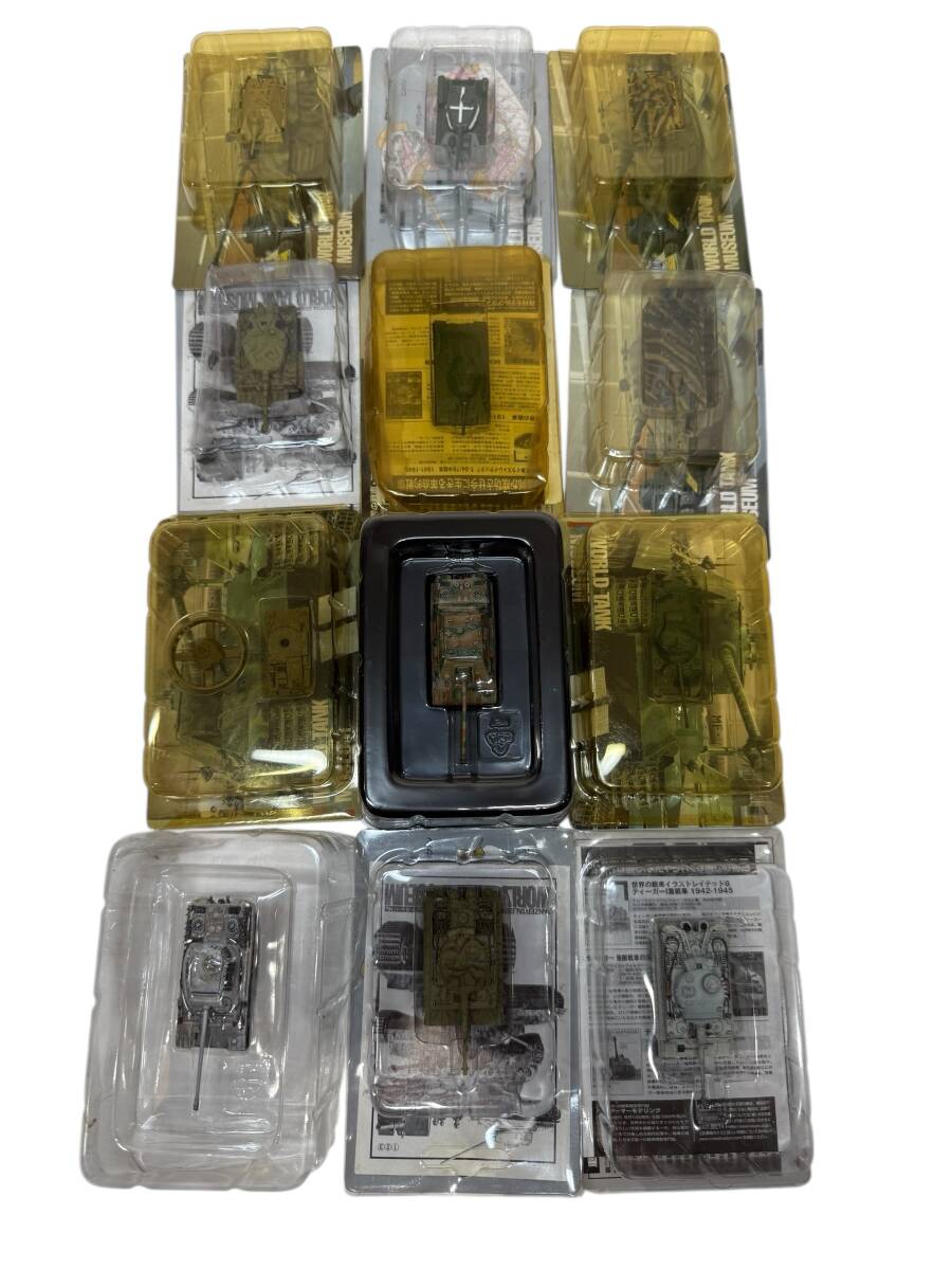 ●S7-10-439 ワールド タンク ミュージアム 12個 おまとめ ミニチュア フィギュア ほぼ未開封拍卖