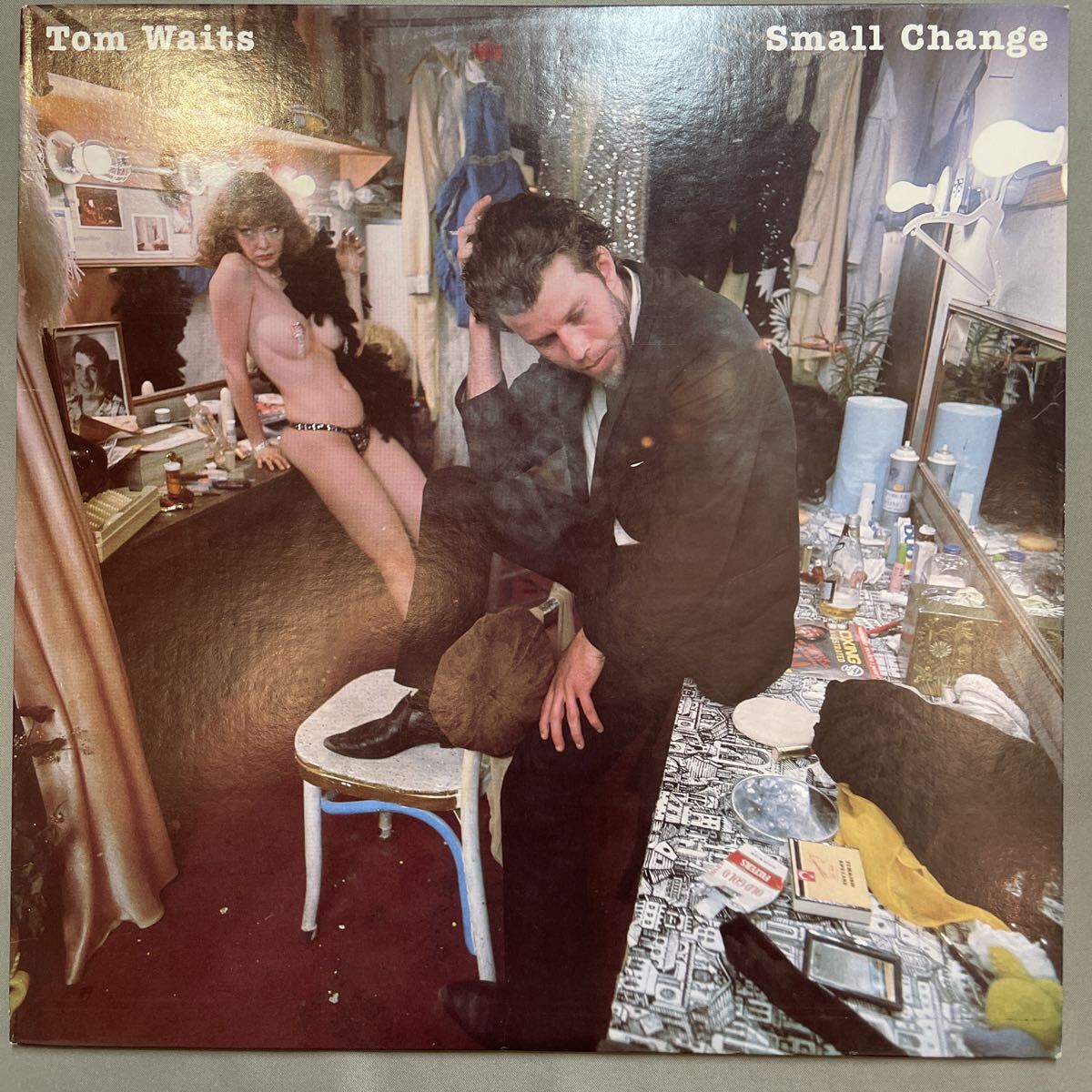 (a) Tom Waits Small Change LPレコード イギリス盤 UK盤 ジャズ ロック拍卖