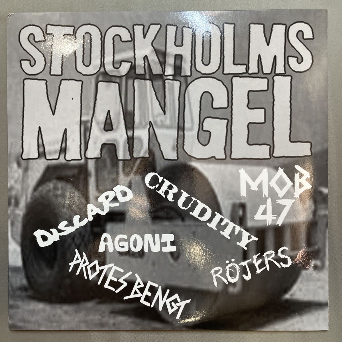 (a) V.A Stockholms Mangel LPレコード 2枚組 カラー盤 スウェーデン ロック拍卖