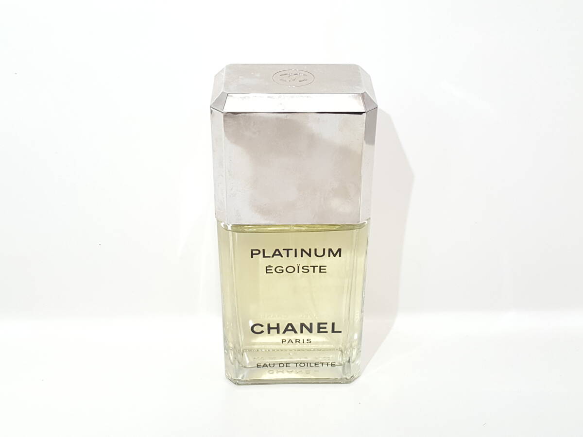【ほぼ満タン】CHANEL シャネル EGOISTE PLATINUM エゴイスト プラチナム オー ドゥ トワレット 100mlボトル 香水/フレグランス/04KM102616拍卖