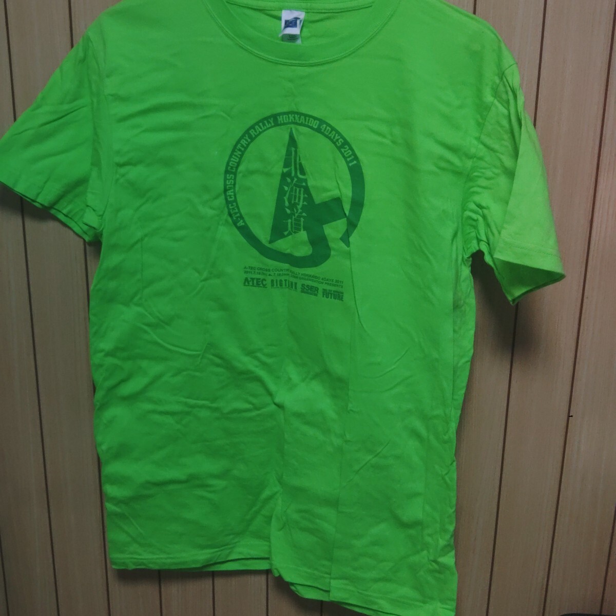 Tシャツ 2011年北海道4DAYSラリー参加記念Tシャツ サイズXL 中古品拍卖