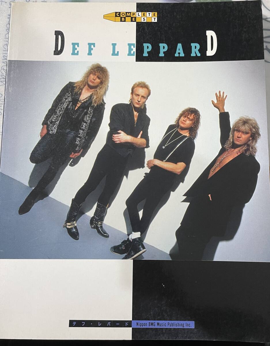 ★ バンドスコア デフレパード スーパーベスト 楽譜 Def Leppard Super Best デフレパ 80年代ロック拍卖