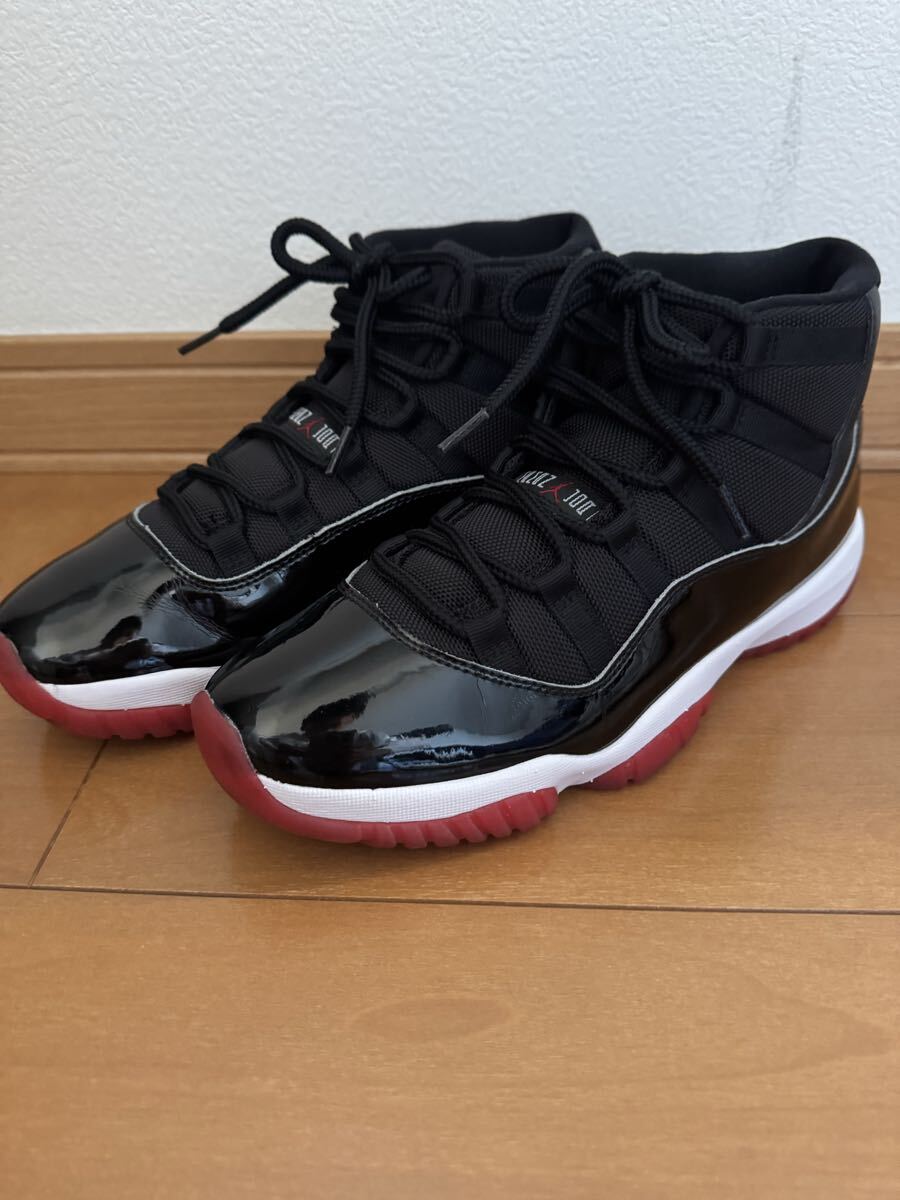 AIR JORDAN11 RETRO BRED ナイキ エアジョーダン11 レトロ ブレッド27.5センチ国内正規品拍卖