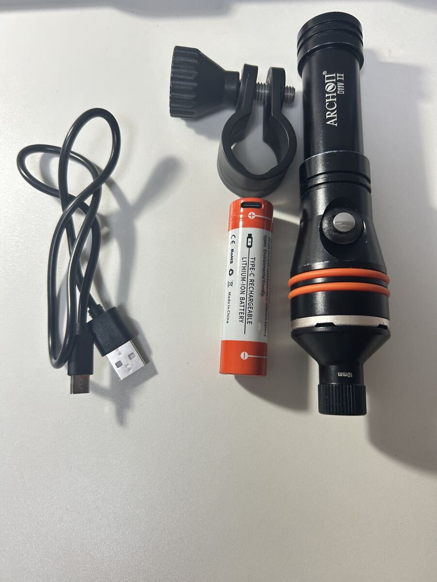 ARCHON D11V-II ダイビングライト 水中マクロ撮影向け拍卖