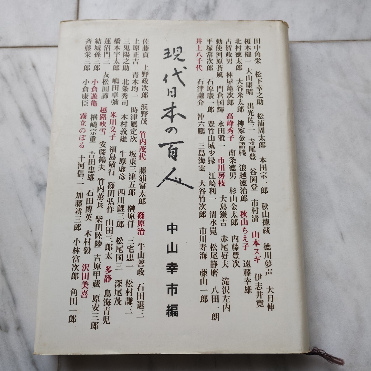 【送料無料】現代日本の百人 /中山幸市編 太平出版株式会社 十版拍卖