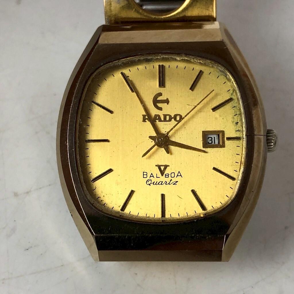 RADO ラドー アナログ 腕時計 ゴールド メンズ ブランド 腕時計 ファッション 小物 仕事 ビジネス プライベート 財布 帽子 サングラス拍卖