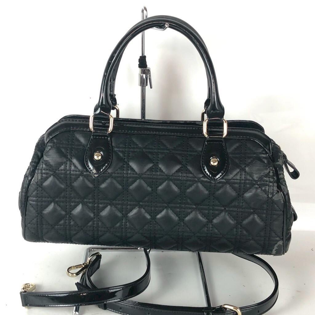 DIANA ダイアナ キルティング 2WAY ボストンバッグ ブラック ハンド 鞄 かばん バッグ レディース メンズ ブランド拍卖