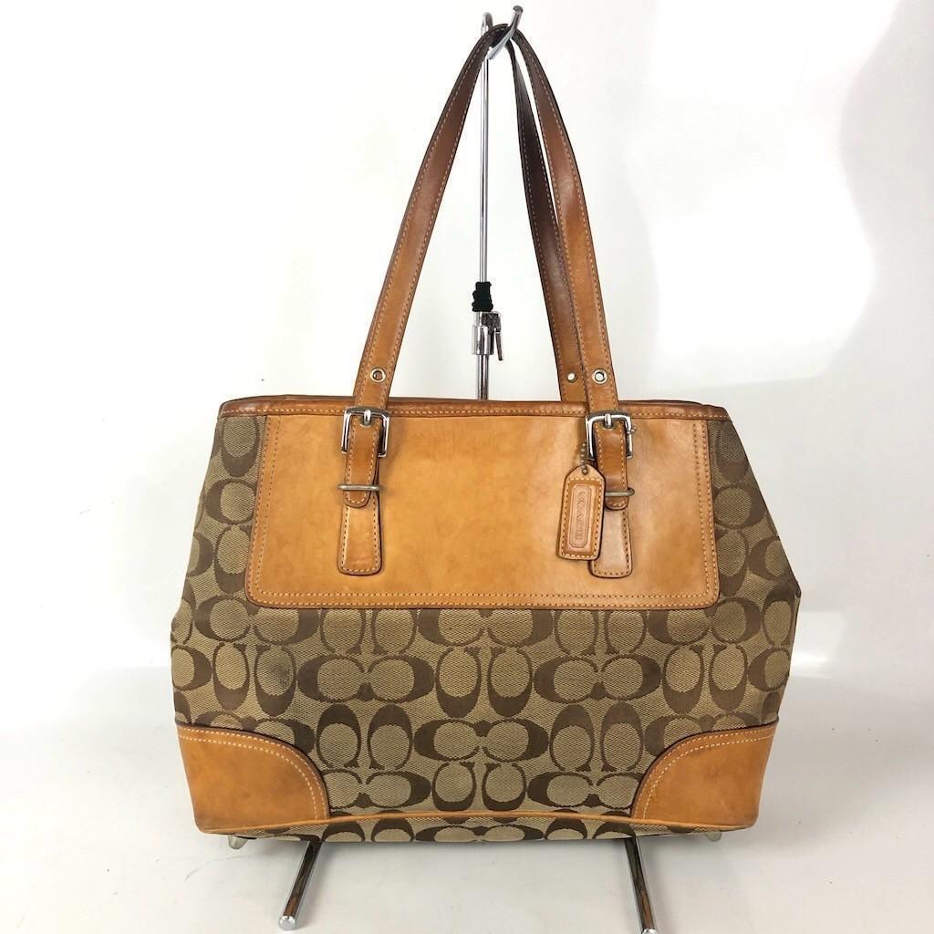 COACH コーチ シグネチャー ハンドバッグ レディース ブランド 鞄 かばん バッグ メンズ ブランド拍卖