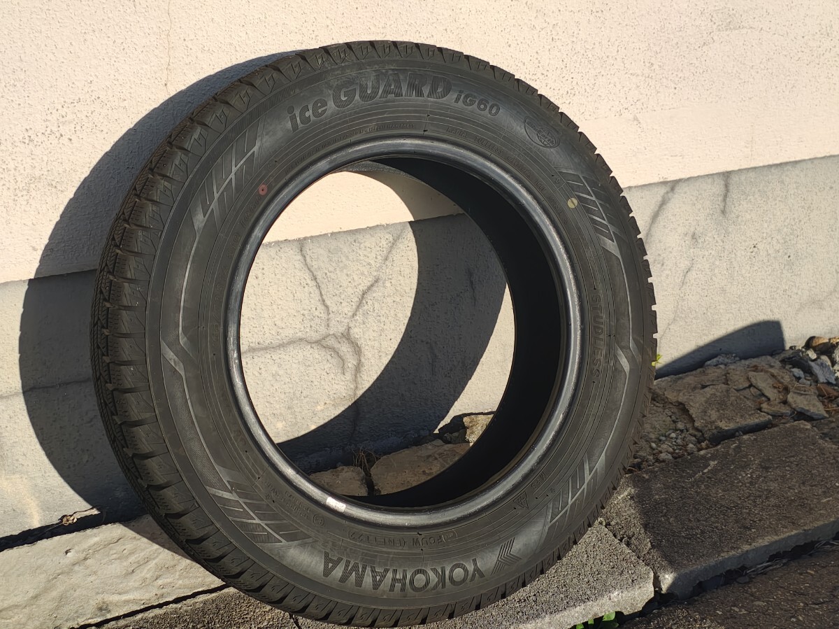 ヨコハマ アイスガード IG60 165/70R14 2022年 1本 ヴィッツ マーチ デミオ 他拍卖