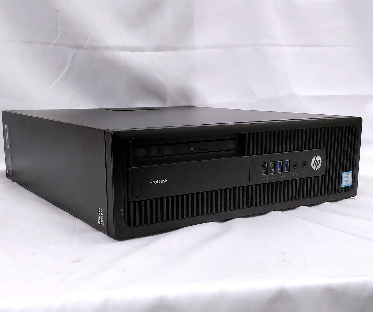 MJ2901C【i3第6世代/中古現状品】 HP ProDesk 600 G2 SFF CPU: Core(TM) i3-6100 @ 3.70GHz HDD: 500GB メモリ: 16GB D拍卖