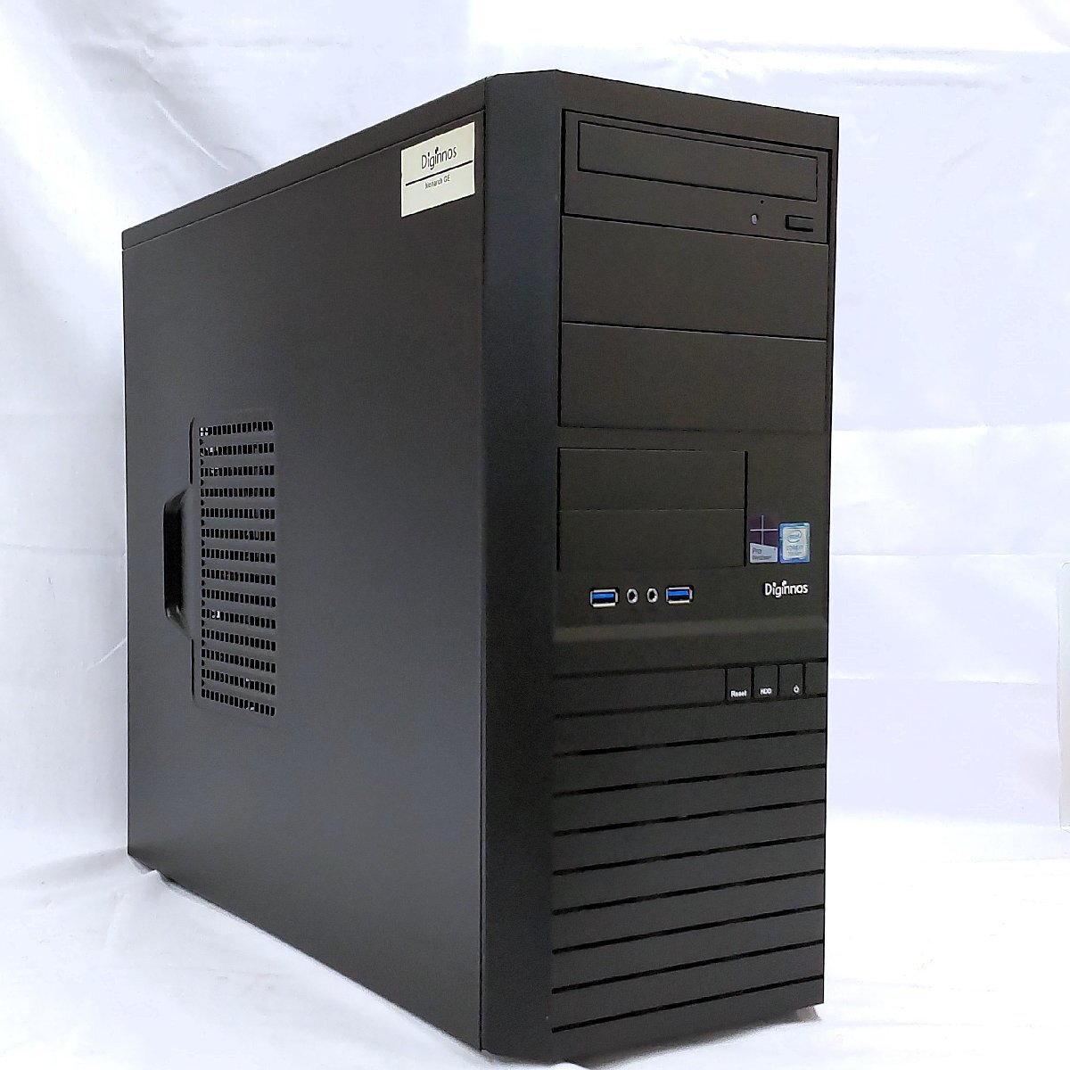 MK0205C【i7 第7世代/Win11】 ドスパラ Diginnos Monarch GE CPU:i7-7700K@4.2GHz マザボ:ASUS PRIME H270-PLUS HDD:500GB メモリ:8GB D拍卖