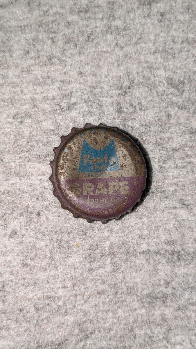 昭和レトロ ファンタ グレープ コルク 王冠  コカコーラ拍卖