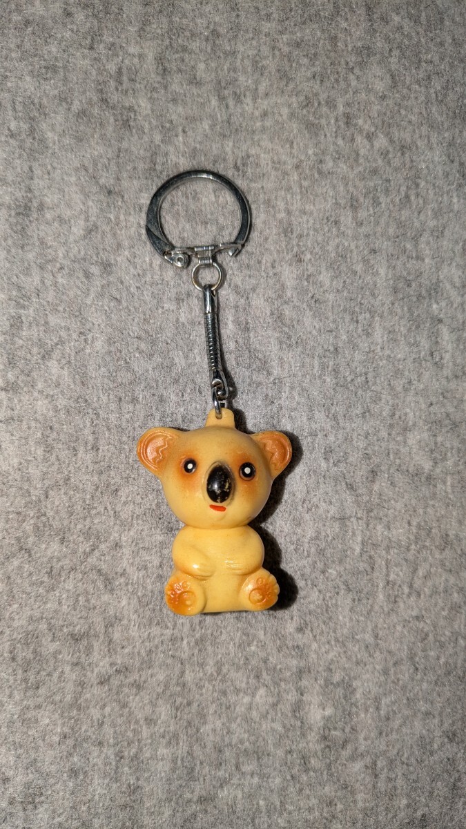 昭和レトロ コアラ ソフビ キーホルダー拍卖
