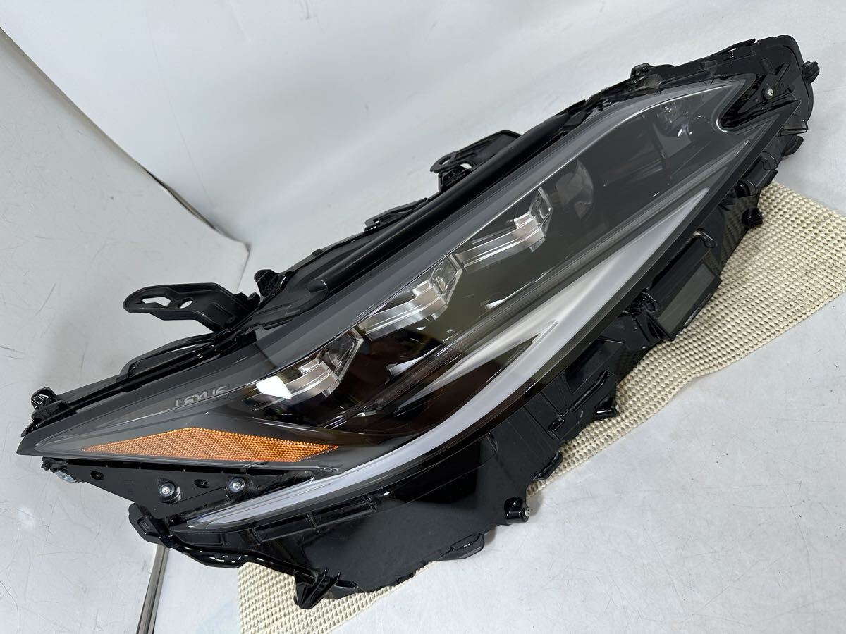 M27-4-6 レクサス ES 右 後期 AXZH10 AXZH11 打刻タ 3眼 33-286 LED ヘッドライト 81145-33M20ー 拍卖