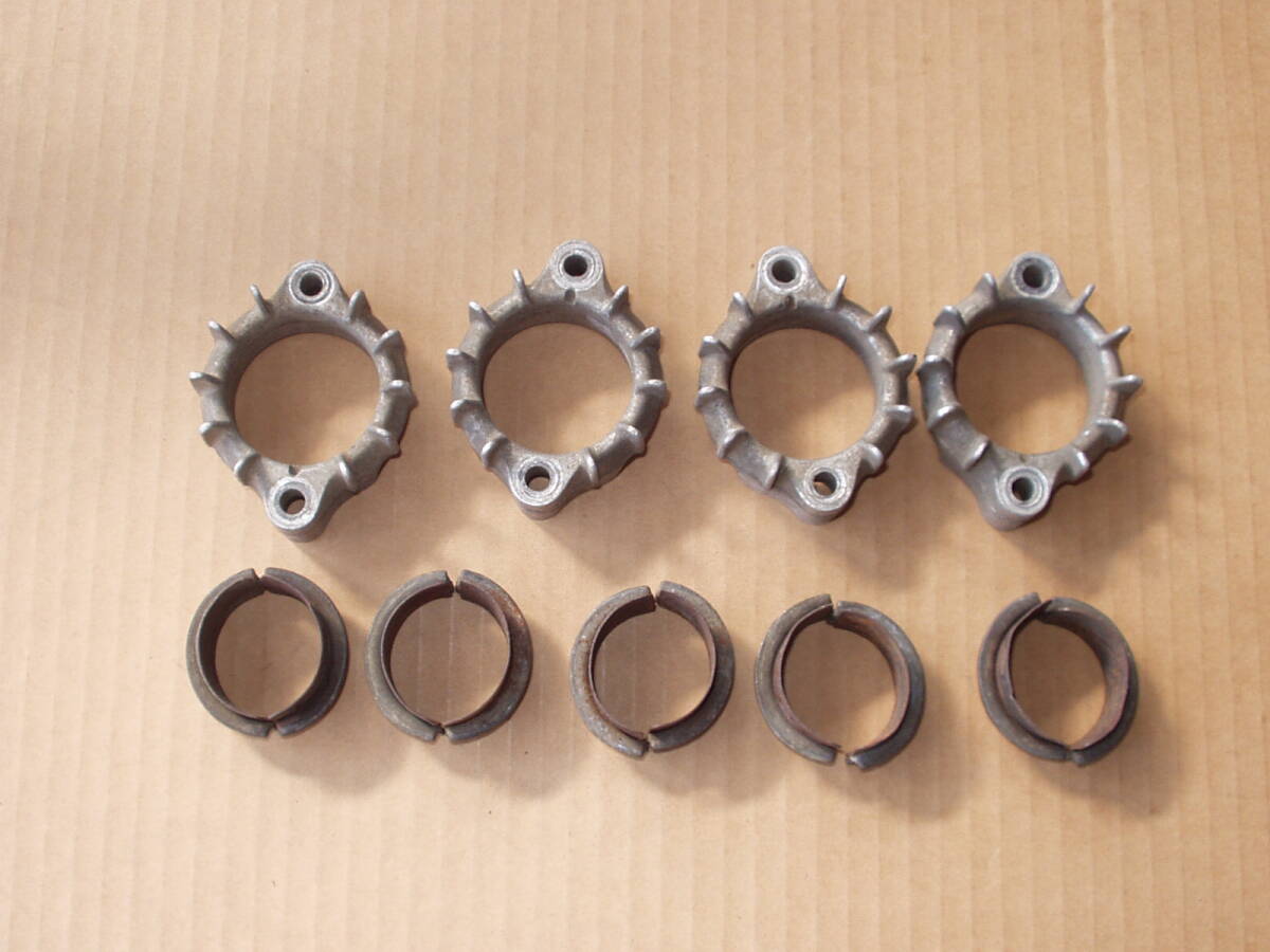 当時物 純正 CBX400F NC07 フランジ、カラーセット おまけ付き。検索 CBX550F 拍卖