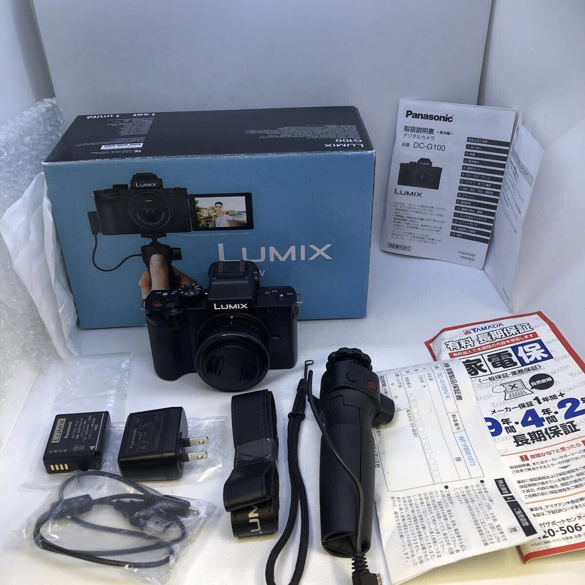 ★新品級・極上品★安心動作保証付き★ Panasonic◆デジタル一眼カメラ DC-G100V 標準ズームレンズキット拍卖