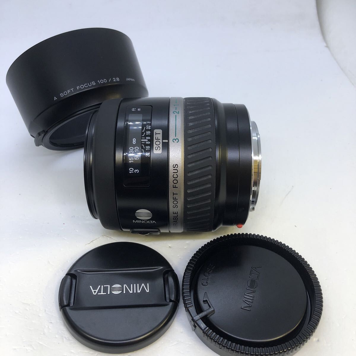 ★超極上★安心動作保証付き★ ミノルタ MINOLTA AF SOFT FOCUS 100mm F2.8 ★完動★光学綺麗★拍卖