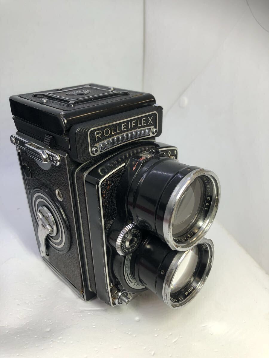 ROLLEIFLEX/ローライフレックス T 二眼レフカメラ 1:4/135㎜ Sonnar 135mm f4 ジャンク拍卖