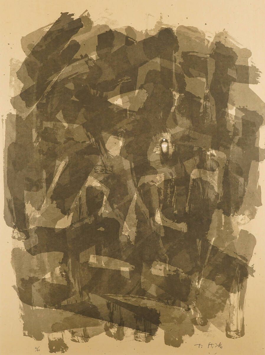 【真作】金昌列「Saga:C」大判リトグラフ サイン・エディション 現代アート 韓国美術家 キムチャンヨル拍卖