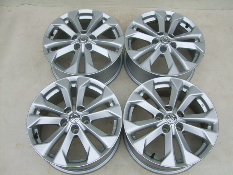 日産純正アルミホイール T32 エクストレイル 17×7J 5H 114.3 +45 4本セット 会社宛 送料安い J28拍卖