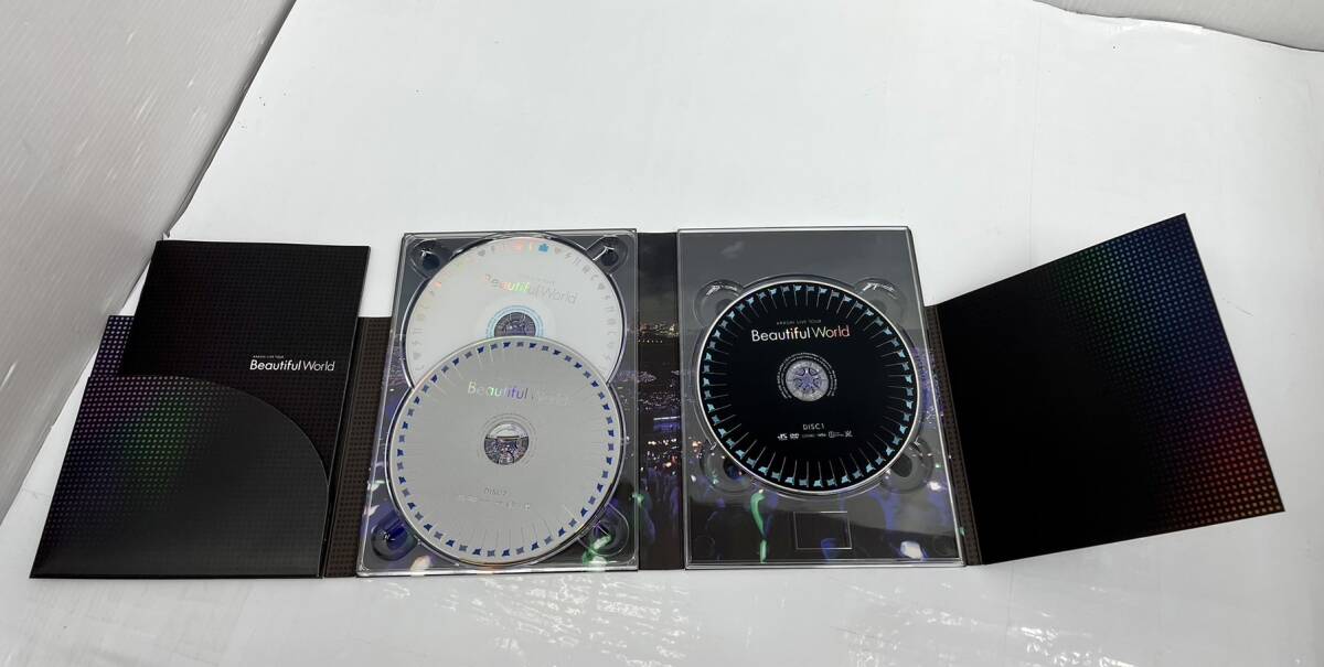 送料無料h52277 J Storm 嵐 ARASHI LIVE TOUR DVD BeautifulWorld 初回限定盤 3枚組 グッズ JABA 5096~5098 良品拍卖