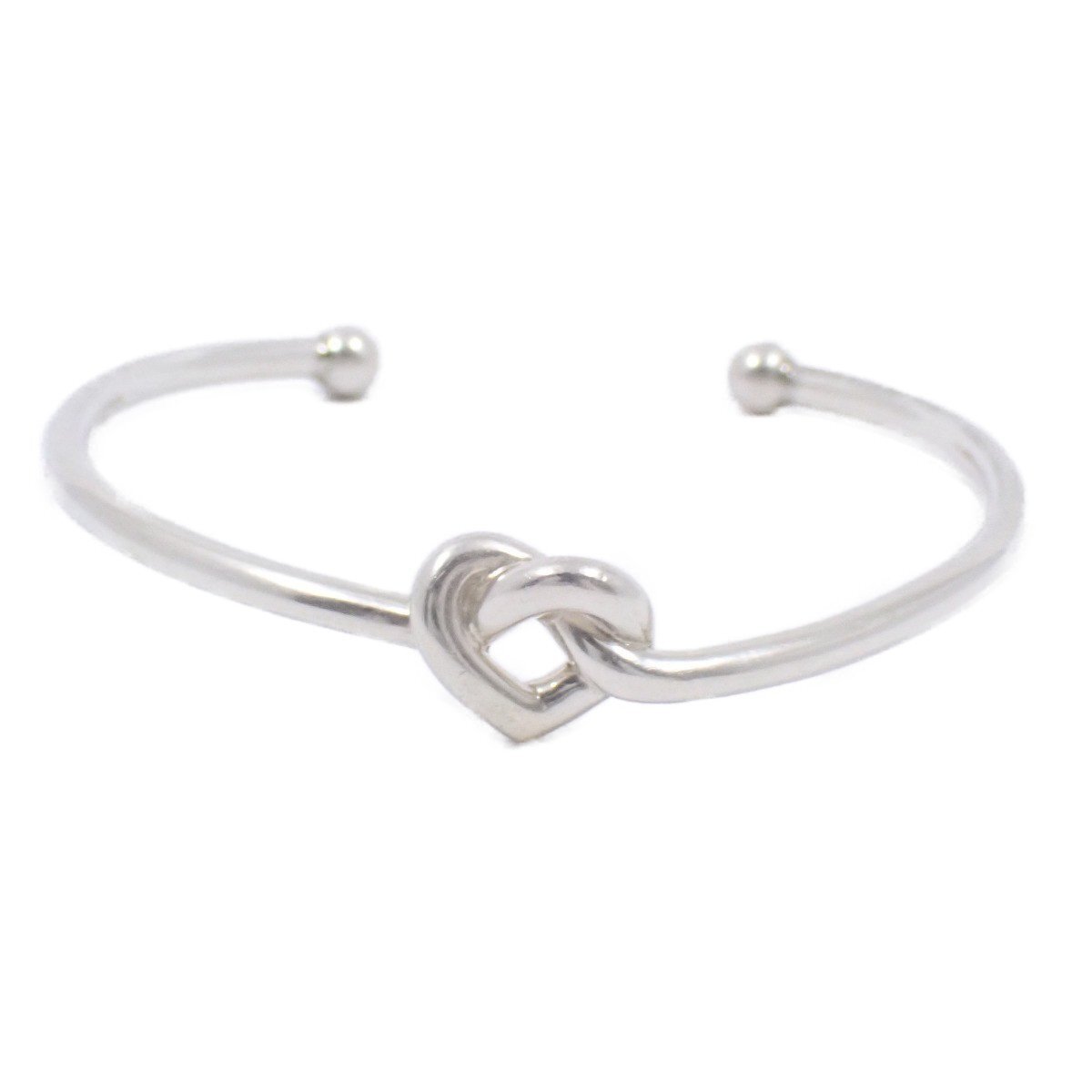 STAR JEWELRY スタージュエリー ハート バングル シルバー925【いおき質店】拍卖