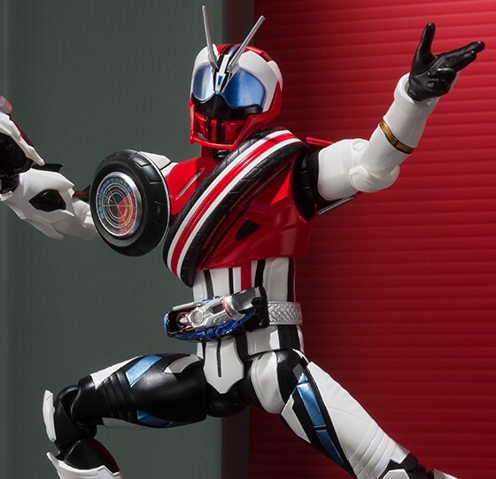 魂ウェブ商店限定 S.H.Figuarts 仮面ライダーデッドヒートマッハ 「仮面ライダードライブ」 フィギュアーツ拍卖