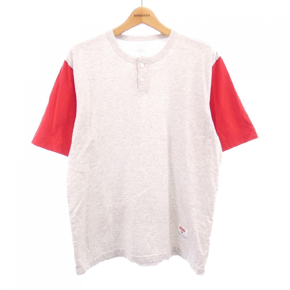 シュプリーム SUPREME 2-TONE S/S HENLEY Tシャツ拍卖
