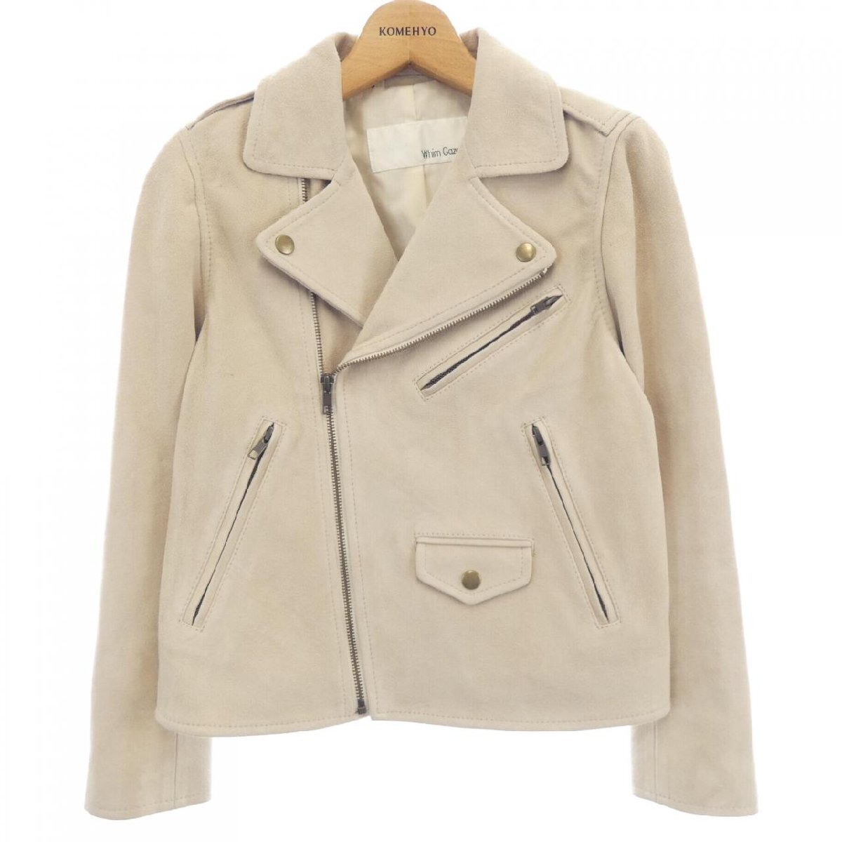 ウィムガゼット WHIM GAZETTE レザーライダースジャケット拍卖