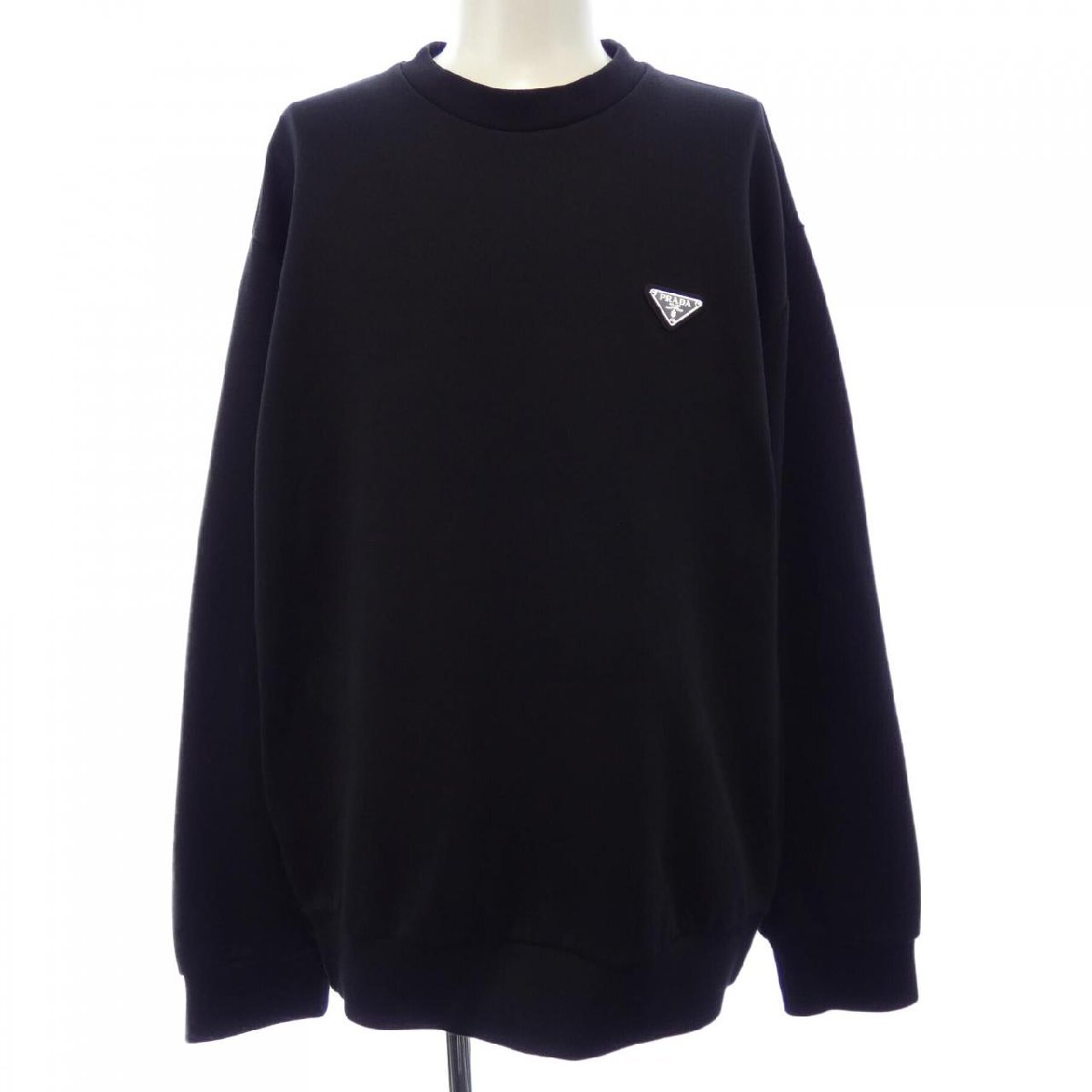 プラダ PRADA テクニカルコットン トライアングルロゴ UJL30A S222 110Q スウェット拍卖