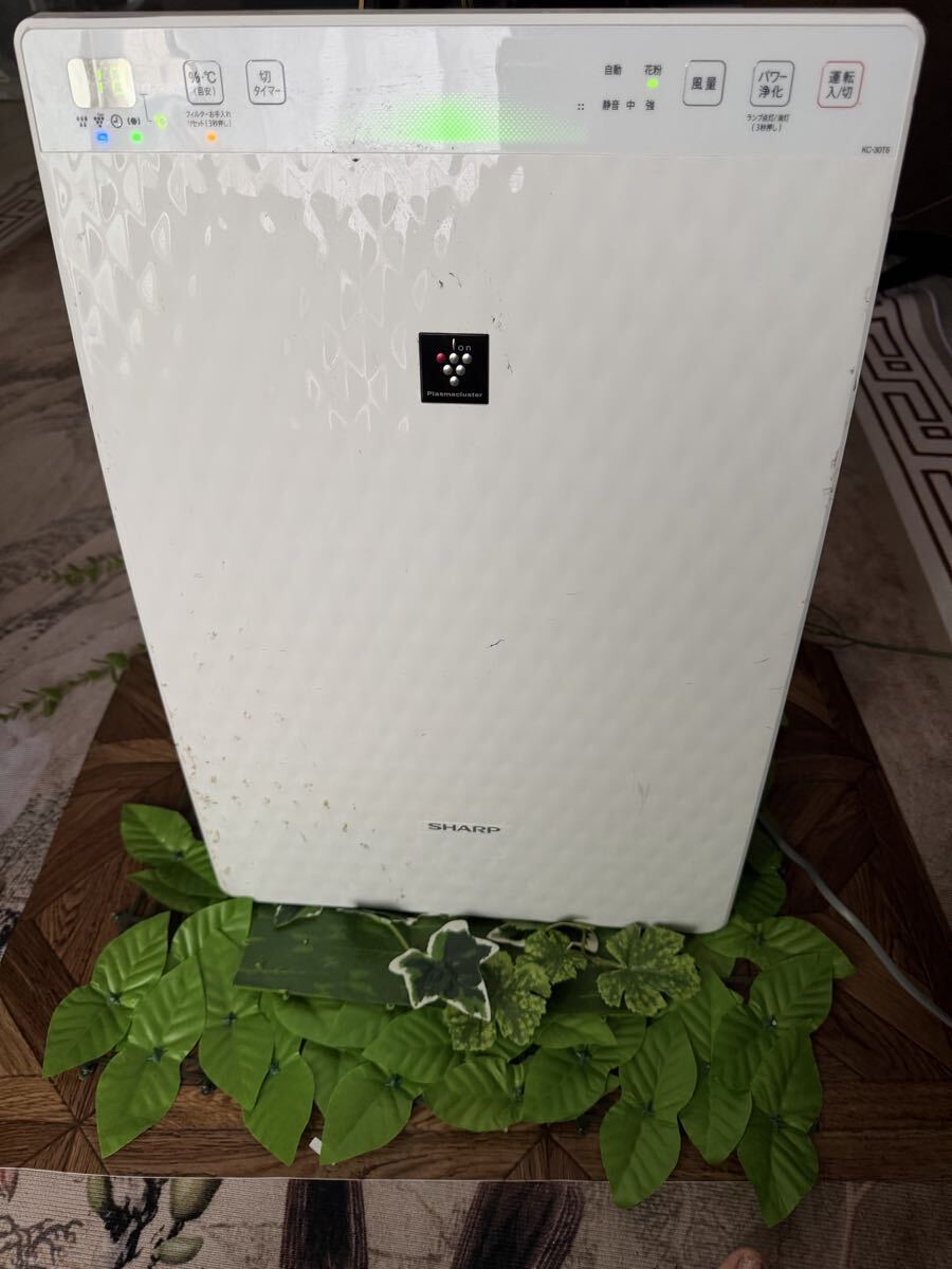 中古【美品】SHARP 加湿空気清浄機 KC-30T6-W拍卖